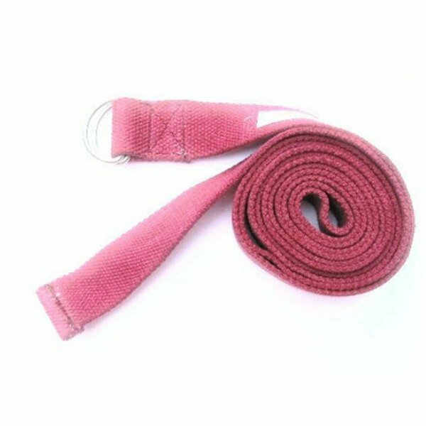 Kushoasis OMSutra Yoga Strap D-Ring 10 ft. - Color - Burgundy KU326261